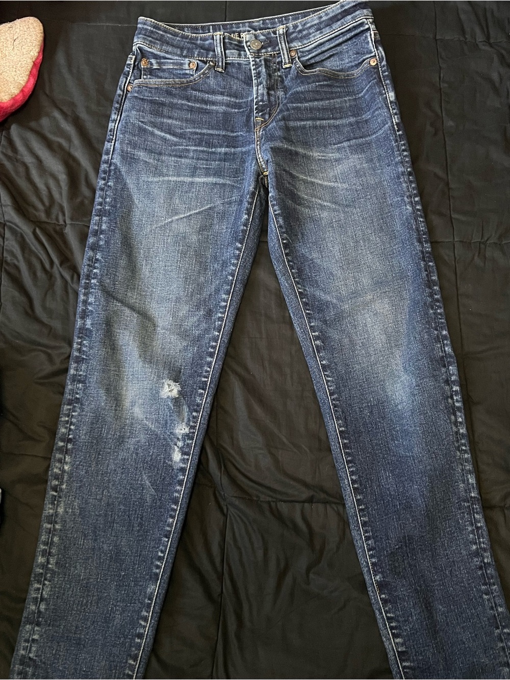 American Eagle Outfitters Women's Skinny Jeans - Dark Blue Wash